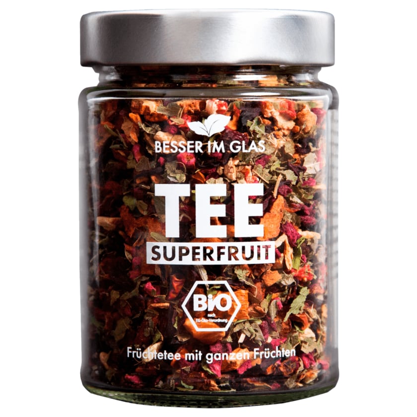 Main Tea Bio Tee Superfruit Früchtetee mit ganzen Früchten 60g